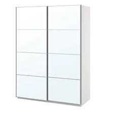 If you have a colourful bedroom, then try white wardrobe sliding doors to compliment your surroundings. Hackers Help Diy Sliding Mirror Wardrobe Doors Ikea Hackers