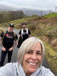 Hi I am Sharon 58 yr old & 1st I have ever climbed anything other than  stairs & had the most fantastic day with my 2 sons precious memories  forever, not lying