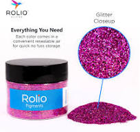 Wisteria - Holographic Glitter - 1 Jar 28 Grams 1/64 & 1/128 Size