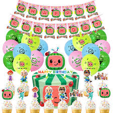 I making a cocomelon birthday cake! 44pcs Set Cocomelon Balloons Cocomelon Balloons Cake Topper Birthday Banner For Baby Shower Birthday Party Supplies Decor Flash Sale 2233 Cicig