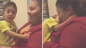 Blind and deaf toddler hears mom's voice for the first time