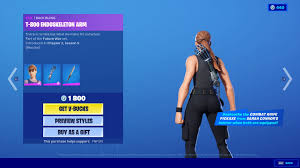Players didn't expect epic to add in more. T 800 Terminator And Sarah Connor Appeared In The Fortnite Item Shop Fortnite Battle Royale