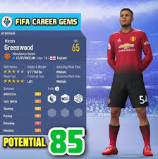 In recent times david de gea has dominated the premier league goalkeeping charts, and despite coming in for player to poach: Fifa Career Gems On Twitter New Fifa19 Player Mason Greenwood 16 Yrs Cf St Rw Cam Man Utd Ovr 65 Pot 85