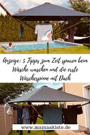 Zeit Sparen Beim Waschen 5 Tipps Und Die Erste Waschespinne Mit Dach Mamaskiste De Waschespinne Dach Wasche