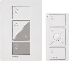 Lutron Caseta Wireless Smart Lighting Lamp Dimmer Switch And Remote Kit White P Pkg1p Wh R Best Buy