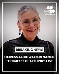 Time magazine has included Walmart heiress Alice Walton