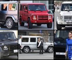 صور مرسيدس جي كلاس هي سيارة المشاهير من الأميرات إلى نجوم الفن Car Vehicles Suv Car