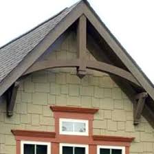 Cedar Bracket Corbel And Gable Ideas Adding For Curb Appeal Modern Style Decorative Roof Brackets Best Gable Roof Design Craftsman Exterior Cottage Exterior