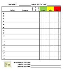 3 Strikes Behavior Tally Chart