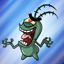Plankton By Https Www Deviantart Com Garlichero On Deviantart Spongebob Drawings Spongebob Painting Spongebob Wallpaper