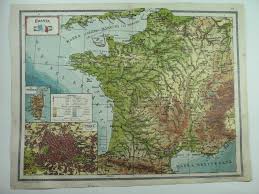 Scrie opinia ta despre produs. Harta Veche Franta Atlas Geogr 1924 G Ral C Tin Teodorescu Unirea Brasov Okazii Ro
