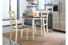 It's a great place to gather for a game, crafts or to enjoy a snack. Woodanville Dining Table And 2 Chairs Set Ashley Furniture Homestore