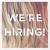 We Are Hiring Hair Stylist
