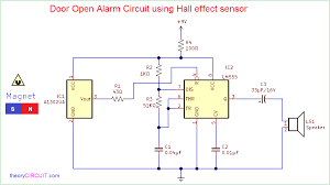 A variety of door buzzers and door announcers for commercial and institutional use. Door Open Alarm Circuit Using Hall Effect Sensor