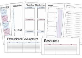 Because i update this library. Printable Bullet Journal Style Teacher Planner 2018 2019 A4 By Daphne Meijer