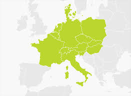 Tjeckien har numera att ganska bra vägnät, ja om man ser till de större vägarna. Karta Over Centraleuropa Tomtom