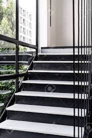 Stair step design are ideal interior decorative items that can go with every type of residential houses or commercial properties. Empty Architecture Of Stair Step Design Stock Photo Picture And Royalty Free Image Image 106736904