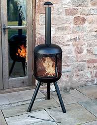Check spelling or type a new query. 165cm Extra Large Huntsville Garden Chimenea Black Metal 360 Heat Outdoor Patio Wood Heater Wood Burner Fire Pit