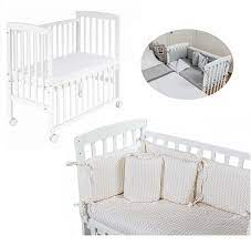 Culla Mini Lettino Picci Lella Rivestimento Zig Zag Panna Var 09 Ebay