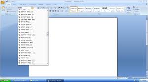 How To Download And Install Hindi Fonts In Ms Office Word 2007 Youtube