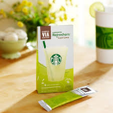 Starbucks Via Refreshers Cool Lime Starbucks Refreshers Blended Coffee Drinks Starbucks