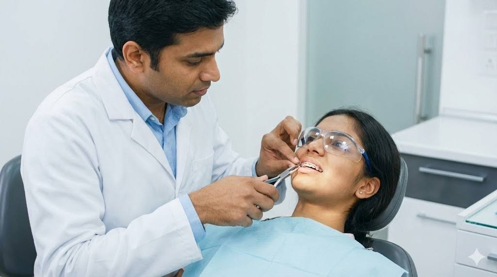 Conventional Metal Braces Orthodontist product image