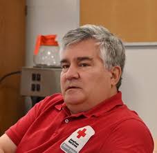 This year's Herbert Cook Award was given to Paul Hoy from Mansfield. Paul  Hoy joined the Red Cross in August of 2012. Since that time, Paul has worn  many hats. He has