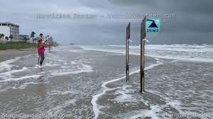 hurricane dorian affects ponce inlet and daytona beach 9 3 2019