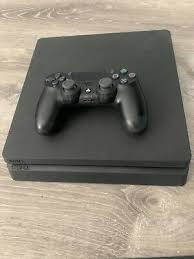 Now On Ebay Sony Playstation 4 Ps4 Slim 1tb Jet Black Console W Accessories Used Good Gaming Gamer Nowplaying In 2020 Playstation 4 Playstation Console