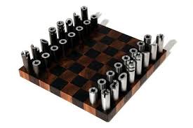 Post Modern Cylindrical Chess Sets Modern Chess Set Chess Set Classic Chess Set