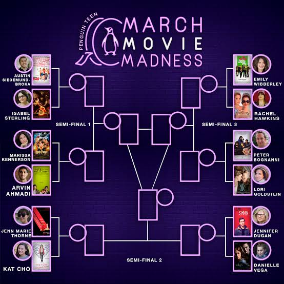 March Movie Madness: THE BRACKET! - Penguin Teen