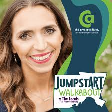 Meet Robin Hall, one this season's JumpstART artists! You can see Robin's  newest commissioned work at JumpstART Walkabout: The Locals at  Twentysomething, only at ClydeFEST this Sunday, 12pm-4pm at the Chatham  County