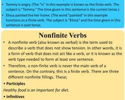 His typing speed was less than ideal. Non Finite Verb Examples Archives English Grammar Here