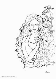 Beautiful girls coloring pages is a page that is suitable for girls of any age. 11 Pics Of Beautiful Women Coloring Pages Beautiful Adult Coloring Home