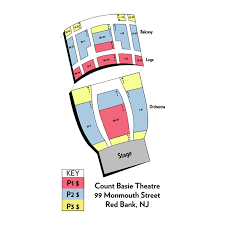 64 Actual Count Basie Theater Red Bank Seating Chart