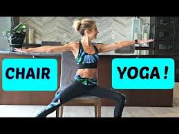 15 Minute All Levels Chair Yoga Routine For Injury Disability Or Stretching At Work Youtube Chair Yoga Yoga Routine Yoga Postures