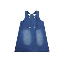 Dívčí šaty 2024 nové letní tenké střední a velké dětské volné podvazkové  džínové sukně módní sukně pro ženy