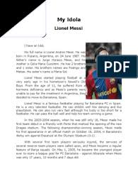 Materi bahasa inggris kelas 2 lesson 2/part 1: Contoh Cerita Tentang Idola Dalam Bahasa Inggris Barisan Contoh