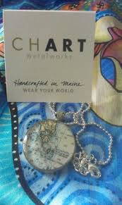 Chart Necklace My Most Treasured Coordinates Picture Of