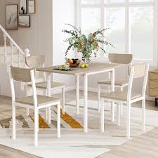Take your dining set up to the next level with these cute and cozy breakfast nook ideas. Dealsbank Com Uarter Kitchen Dining Table Set 5 Pieces 43 Modern Metal Drop Leaf Dining Table With 4 Metal Frame Chairs Furniture Dinette Set For Home Kitchen Breakfast Nook Small Spaces