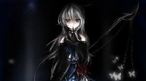 Dark Anime Girl Wallpapers Top Free Dark Anime Girl Backgrounds Wallpaperaccess What i love about this image is that the bright orange breaks the focus, which brings a balance to. dark anime girl wallpapers top free