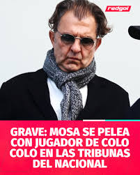 📹 QUEDÓ TODO GRABADO 🔥 Un video muestra la pelea de Mosa con un jugador  de Colo Colo en pleno Superclásico. 👇 Para más detalles mira en los  comentarios.