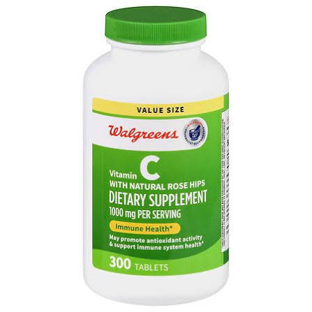 Walgreens Vitamin C 1000 mg Caplets 100 ct