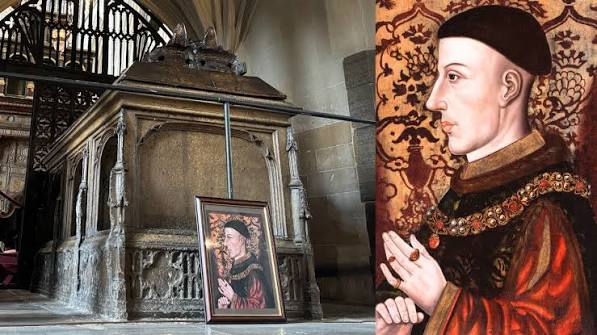 Opening The Coffin Of King Henry V