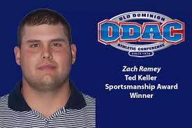 Ramey Named Sportsmanship Award Winner