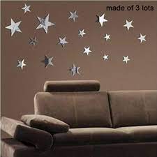 This decorative mirror is a great solution because it helps bounce light around your room, making space appear larger and brighter. 12pcs Set Twinkle Stars Ceiling Decor Crystal Reflective Diy Mirror Effect 3d Wall Stickers Home Tv Background Decor 8zca140 3 Ceiling Decoration Mirror Effect3d Wall Stickers Aliexpress