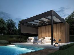 Pergola Aluminium Kitalys Modern Gazebo Modern Pergola Pergola