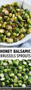 Honey Balsamic Roasted Brussels Sprouts Roasting Brussels Sprouts Is The Best Way Sprout Recipes Healthy Brussel Sprout Recipes Honey Balsamic Brussel Sprouts