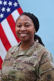 It is with heavy hearts that we announce the death of Master Sergeant Cheryl  Harmon. Our prayers and deepest condolences go out to her family and  friends. Brigadier General Tomika Seaberry says, “