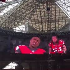 Mercedes benz stadium concert rules. The Video Board At The Atlanta Falcons New Stadium Is Halo Shaped Sbnation Com